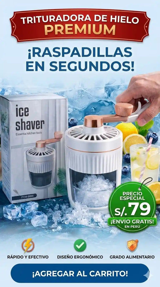 Trituradora de Hielo Portátil