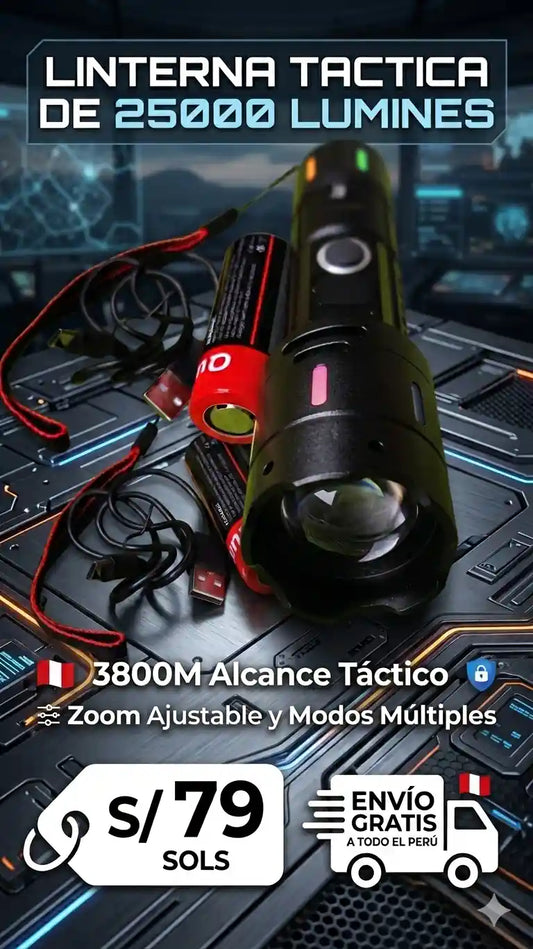 Linterna Táctica